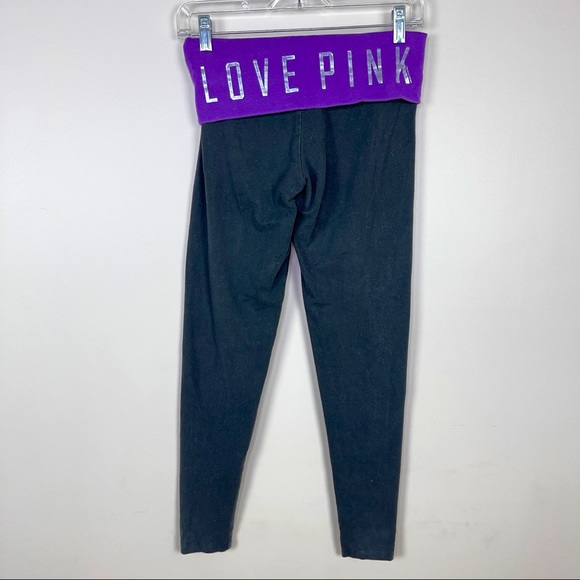 PINK Victoria's Secret Pants - VS PINK fold over yoga pants